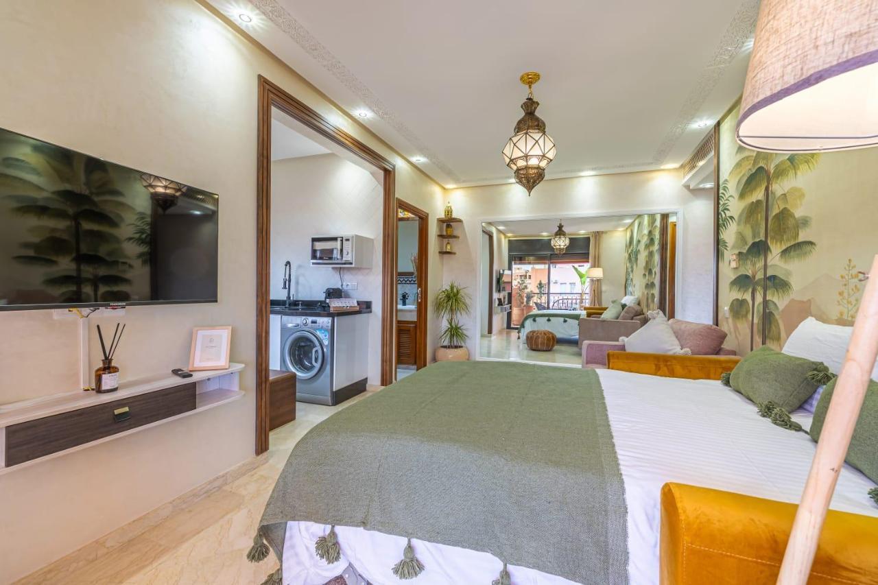 L'Atlas - Appartement Authentique A Gueliz มาร์ราเกช ภายนอก รูปภาพ