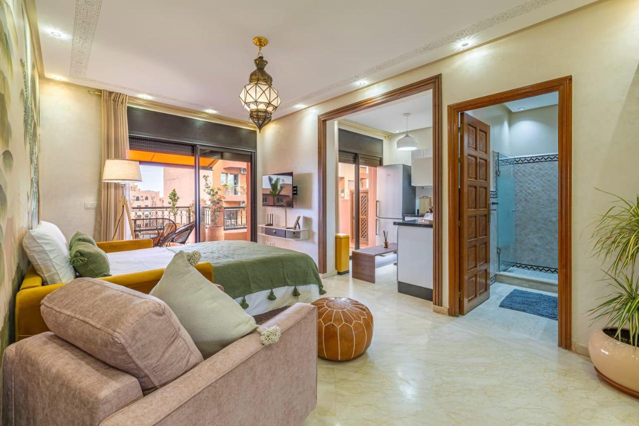 L'Atlas - Appartement Authentique A Gueliz มาร์ราเกช ภายนอก รูปภาพ
