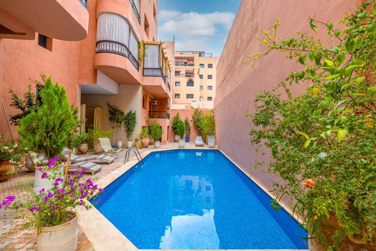 L'Atlas - Appartement Authentique A Gueliz มาร์ราเกช ภายนอก รูปภาพ