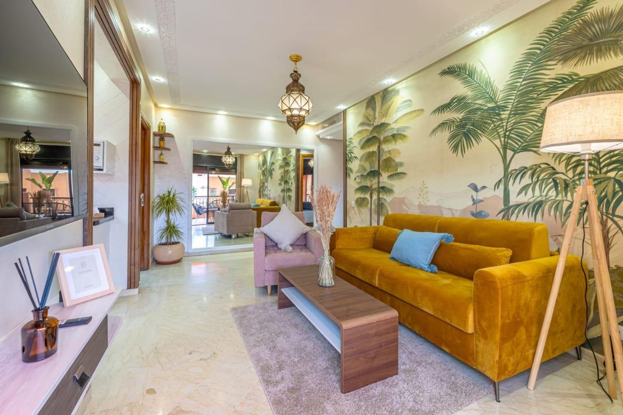 L'Atlas - Appartement Authentique A Gueliz มาร์ราเกช ภายนอก รูปภาพ